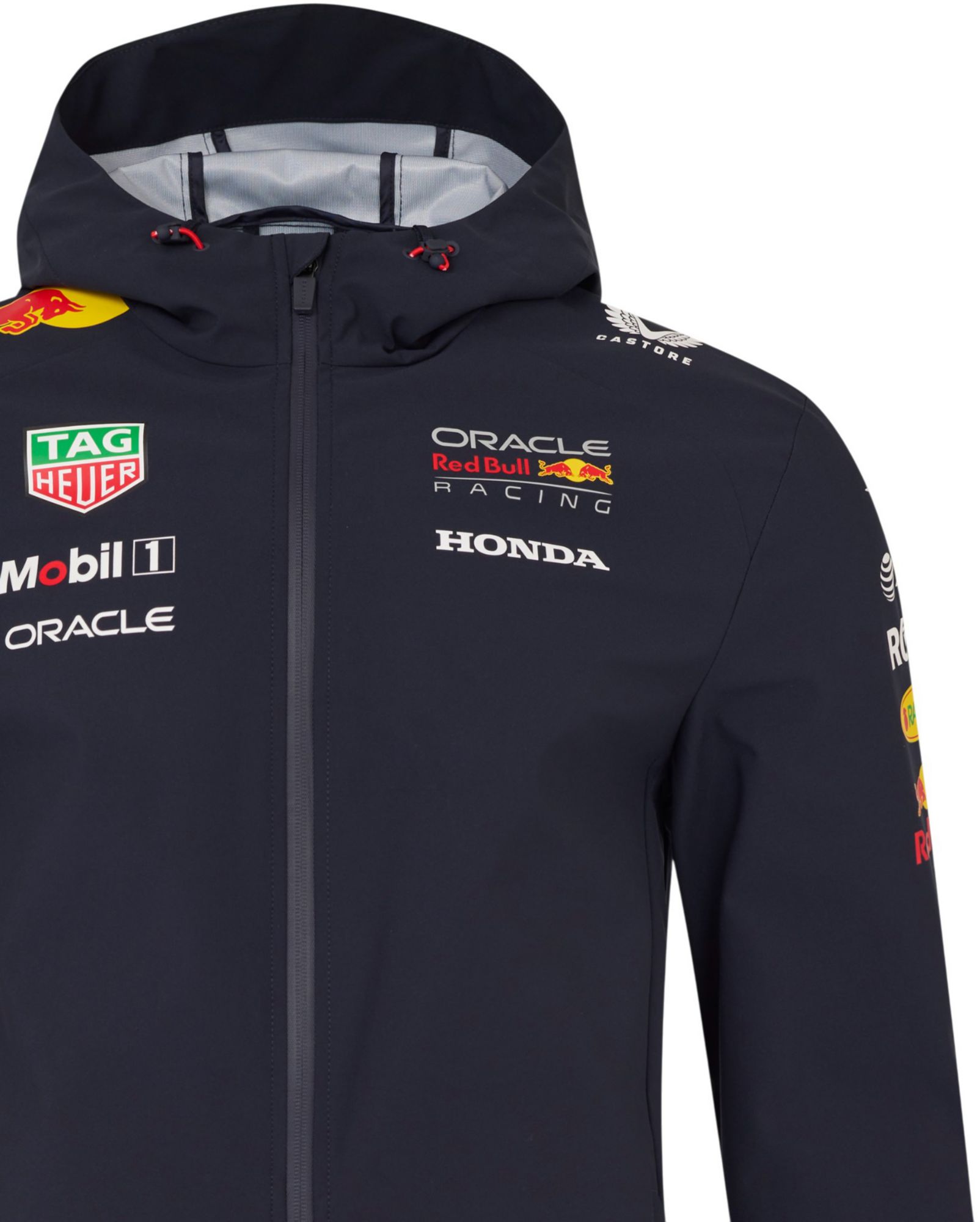 Castore Men's F1 Redbull Racing Navy Full-Zip Water Resistant Jacket product image