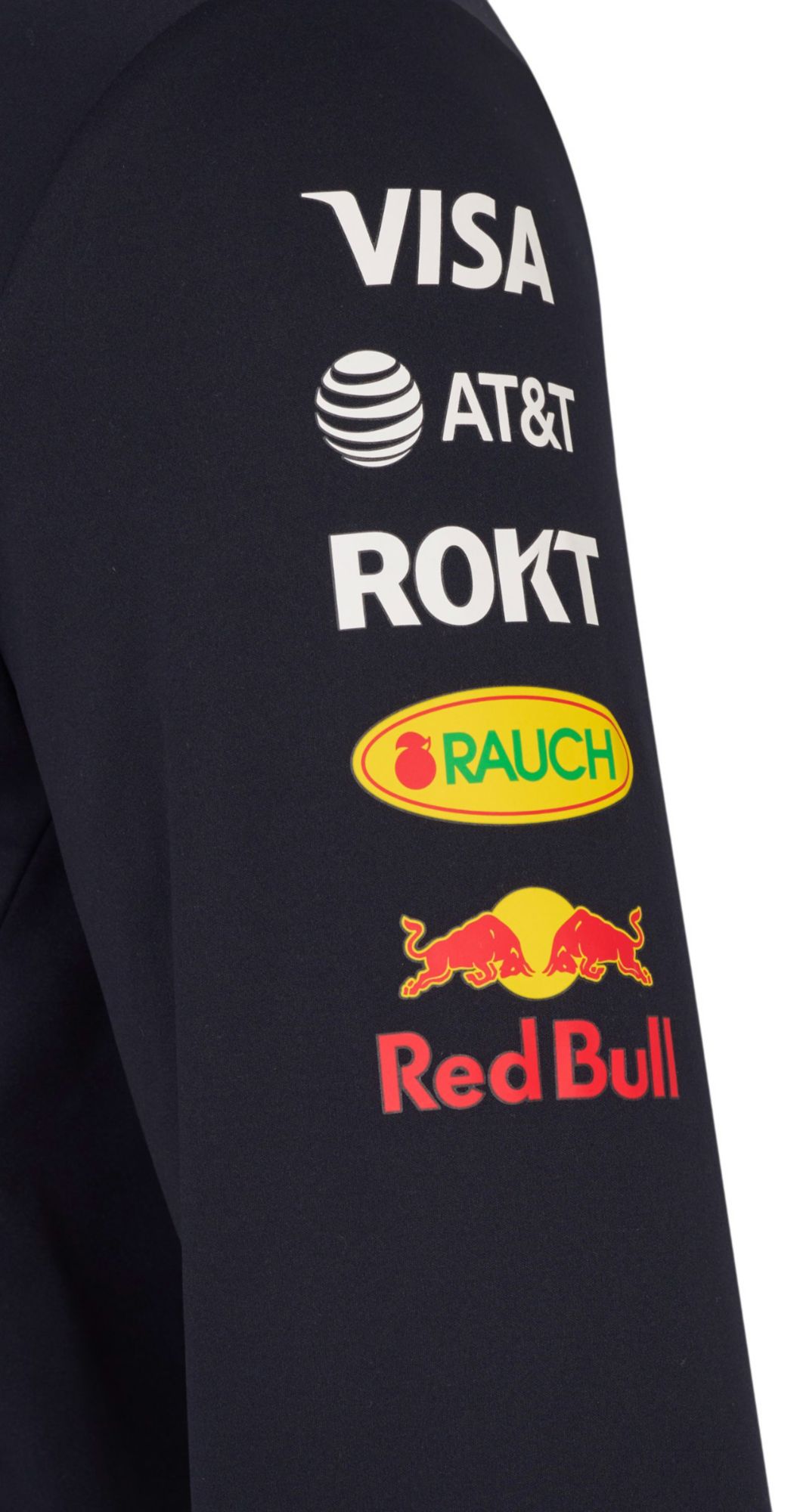 Castore Men's F1 Redbull Racing Navy Full-Zip Water Resistant Jacket product image