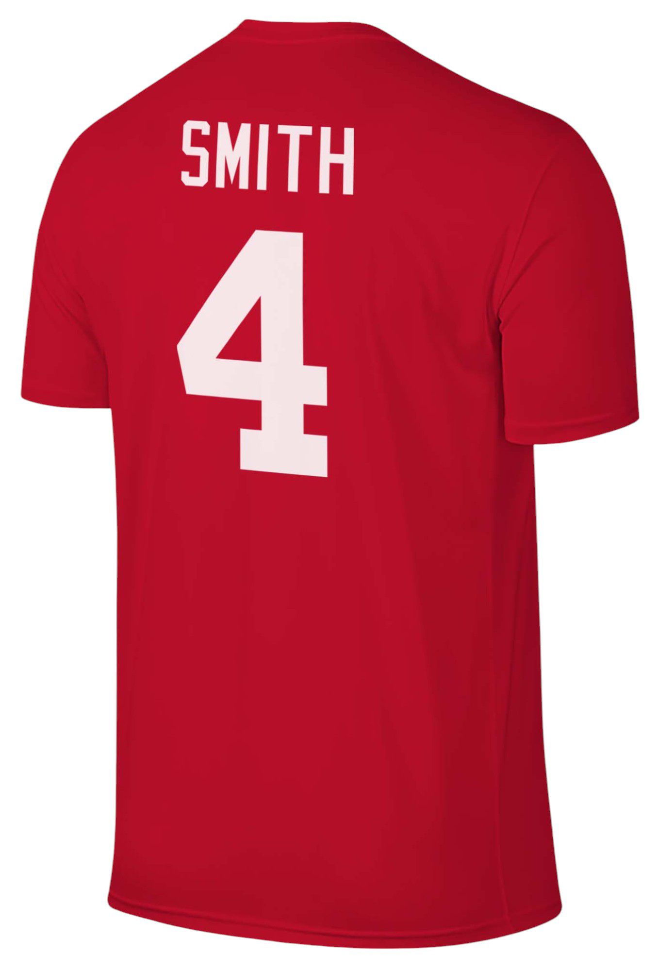 Retro Brand Men's Ohio State Buckeyes Jeremiah Smith #4 Red Football Jersey product image