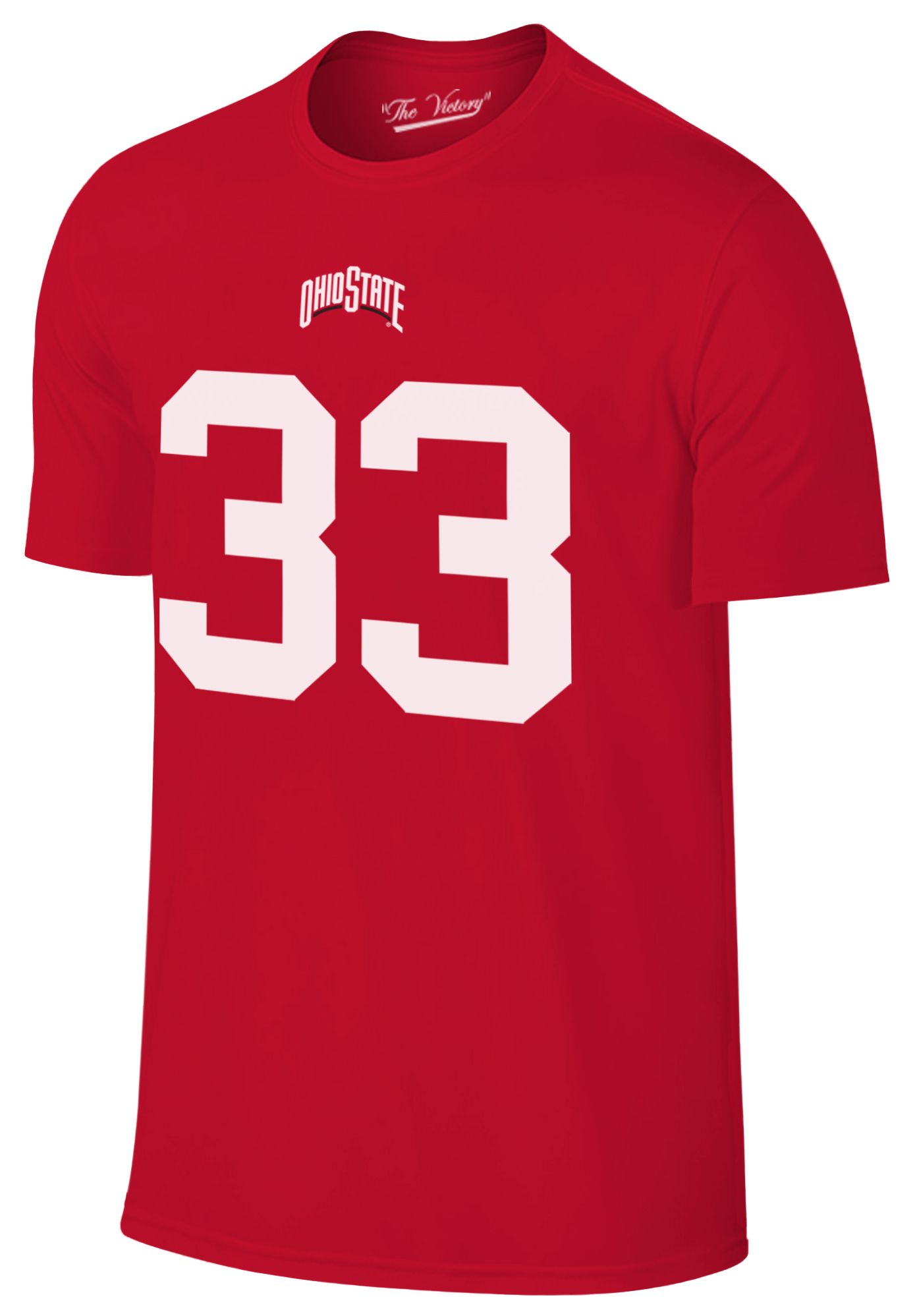 Retro Brand Men's Ohio State Buckeyes Jack Sawyer #33 Red T-Shirt product image