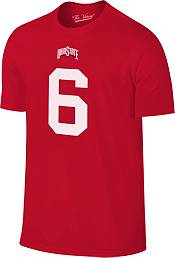 Retro Brand Men's Ohio State Buckeyes Kyle McCord #6 Red T-Shirt product image