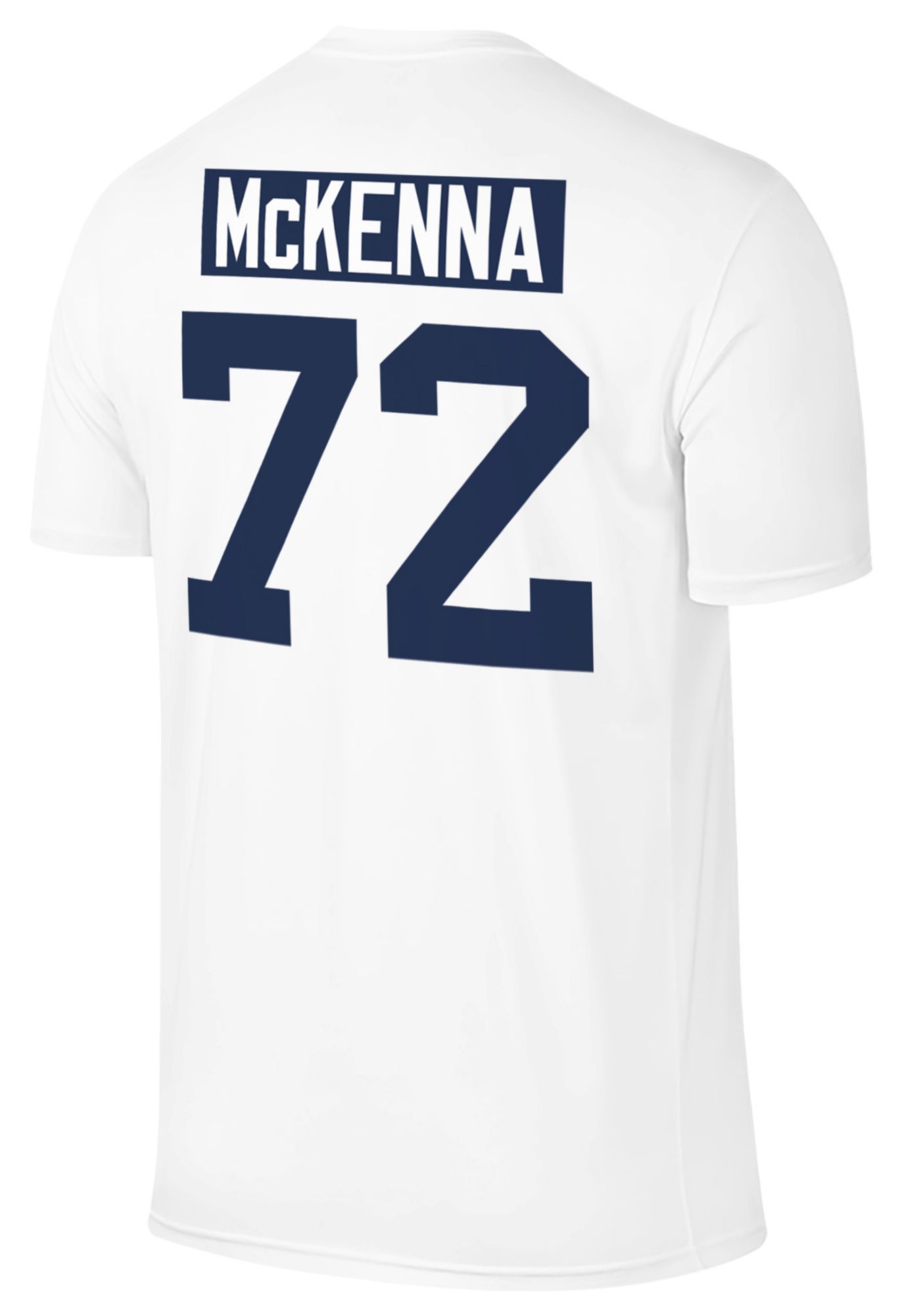 Retro Brand Men's Penn State Nittany Lions Gavin McKenna #72 White T-Shirt product image