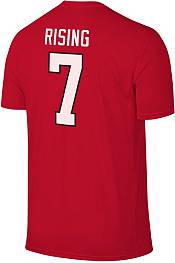 Retro Brand Men's Utah Utes Cameron Rising #7 Red T-Shirt product image