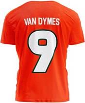 Dyme Lyfe Men's Miami Hurricanes Orange Tyler Van Dymes #9 T-Shirt product image