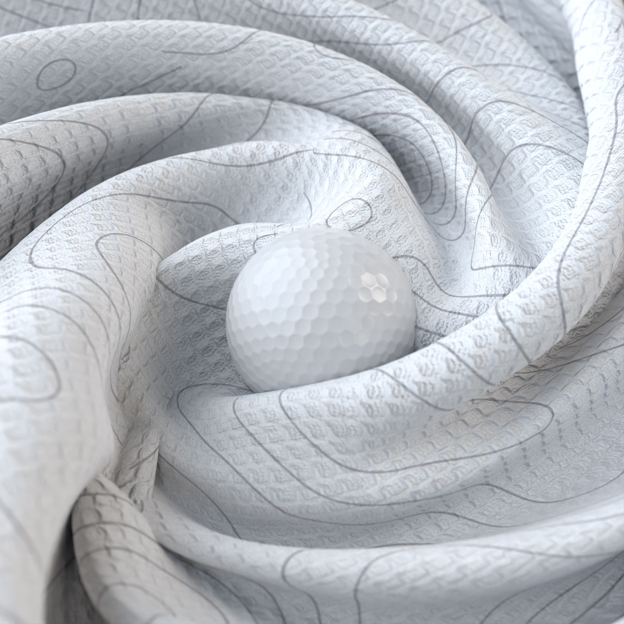 Blue Tees MagTowel Magnetic Golf Towel product image