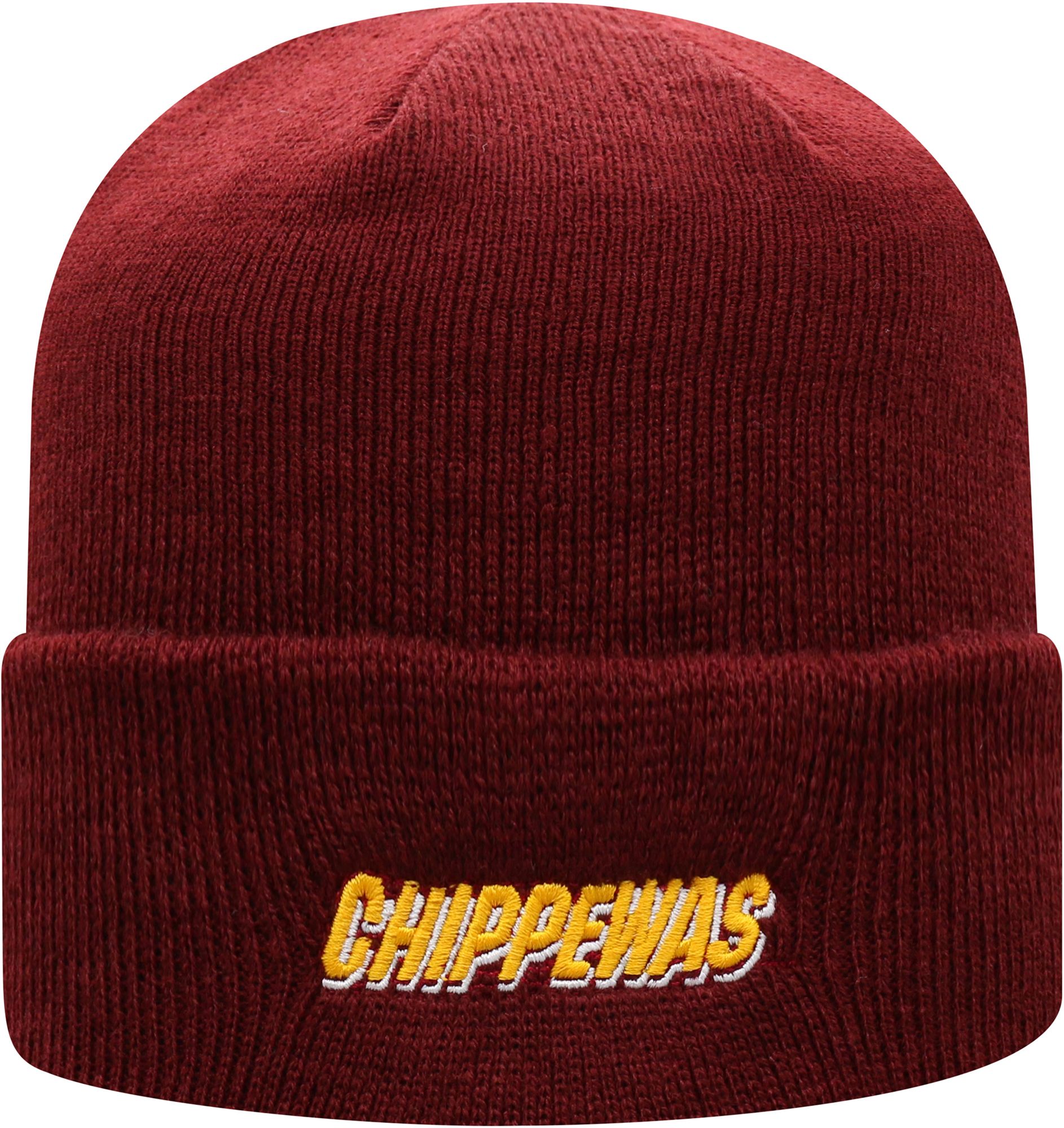 Top of the World Men's Central Michigan Chippewas Maroon Cuff Knit Beanie product image