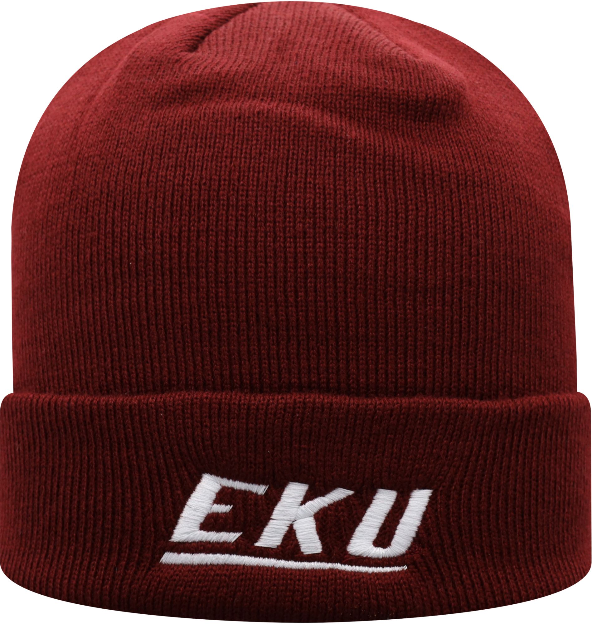 Top of the World Men's Eastern Kentucky Colonels Maroon Cuff Knit Beanie product image