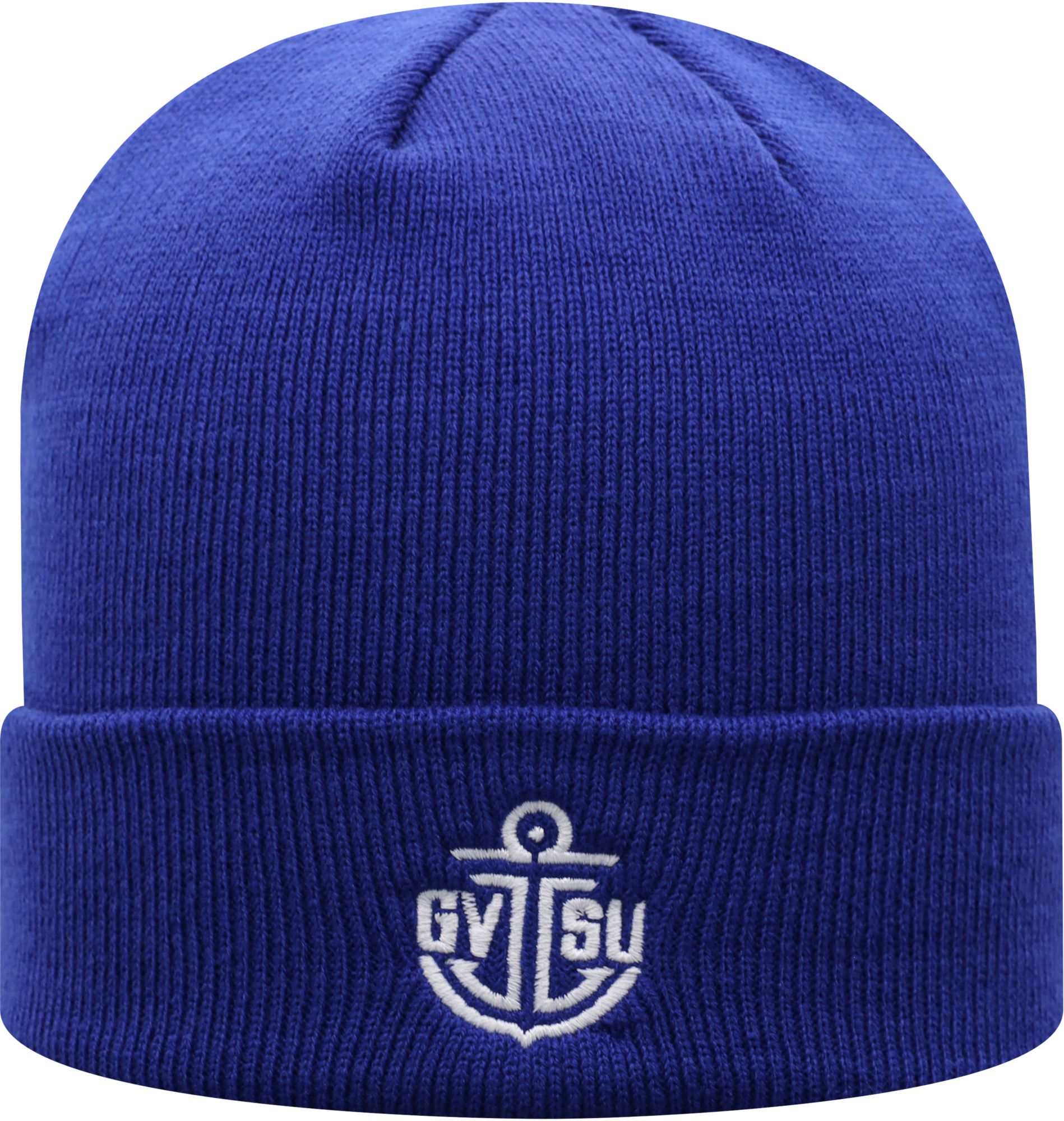 Top of the World Men's Grand Valley State Lakers Laker Blue Cuff Knit Beanie product image