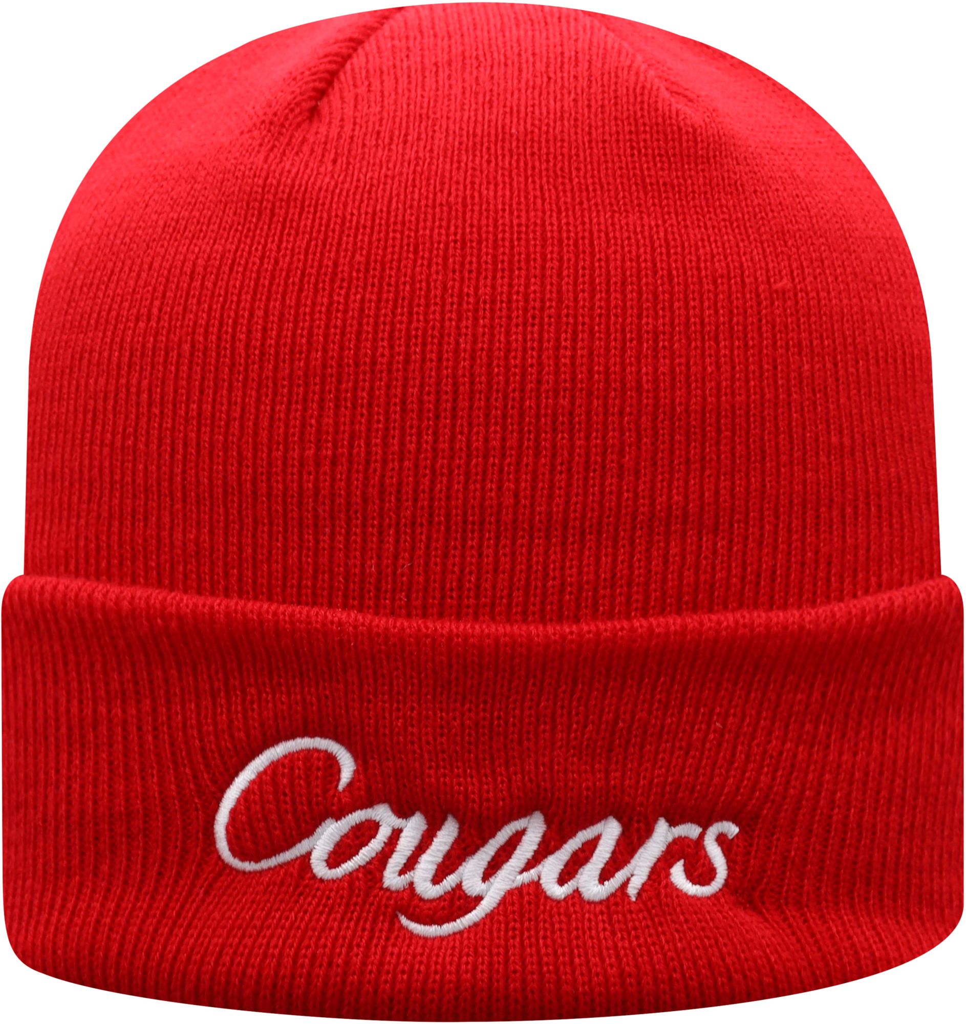 Top of the World Men's Houston Cougars Red Cuff Knit Beanie product image