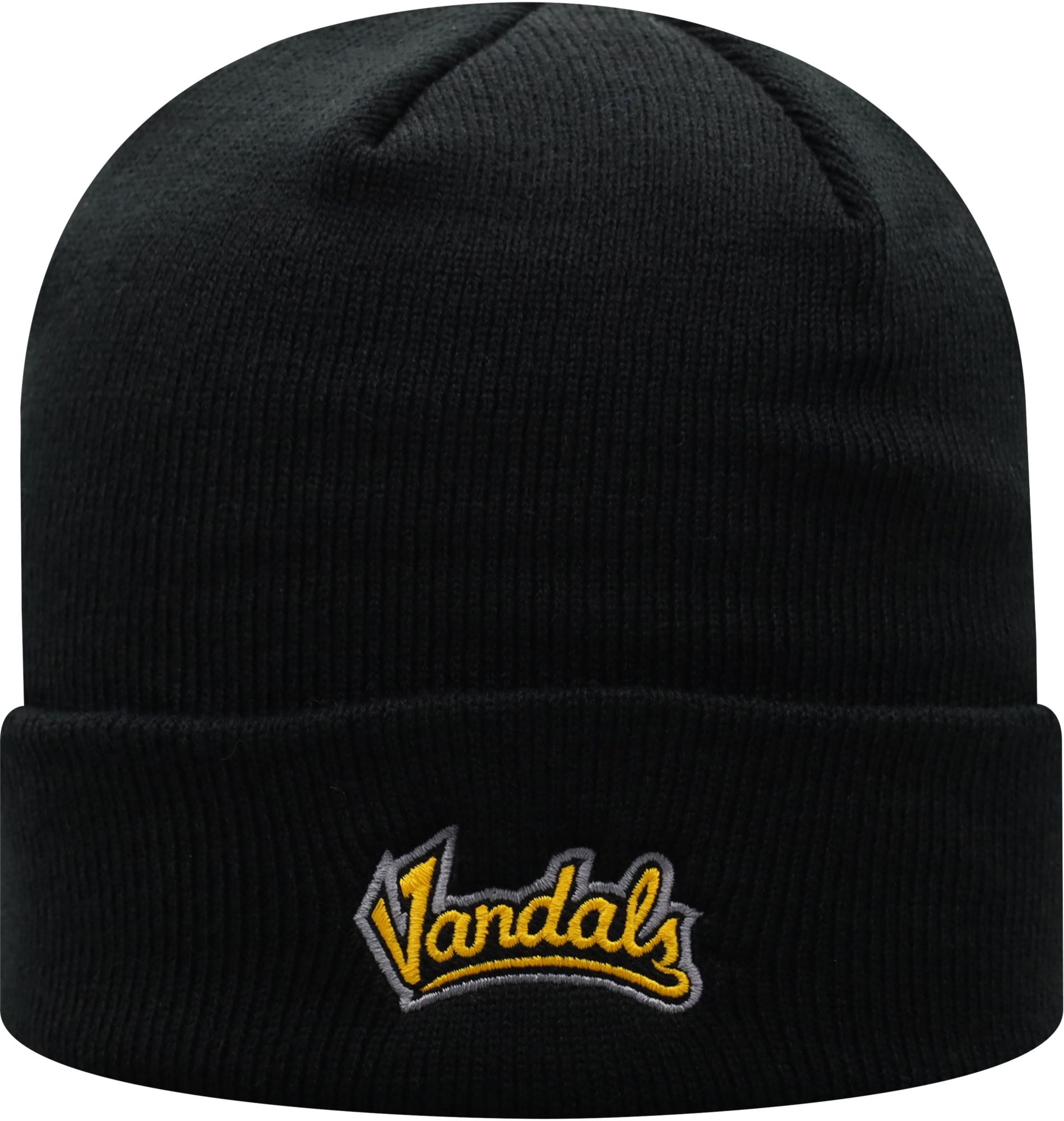 Top of the World Men's Idaho Vandals Black Cuff Knit Beanie product image