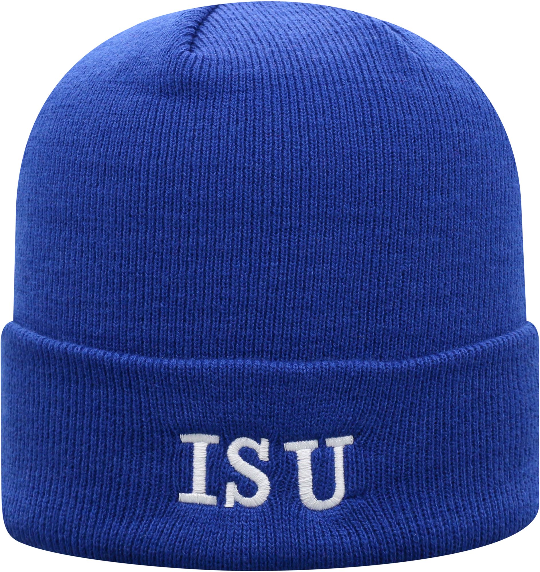 Top of the World Men's Indiana State Sycamores Sycamore Blue Cuff Knit Beanie product image