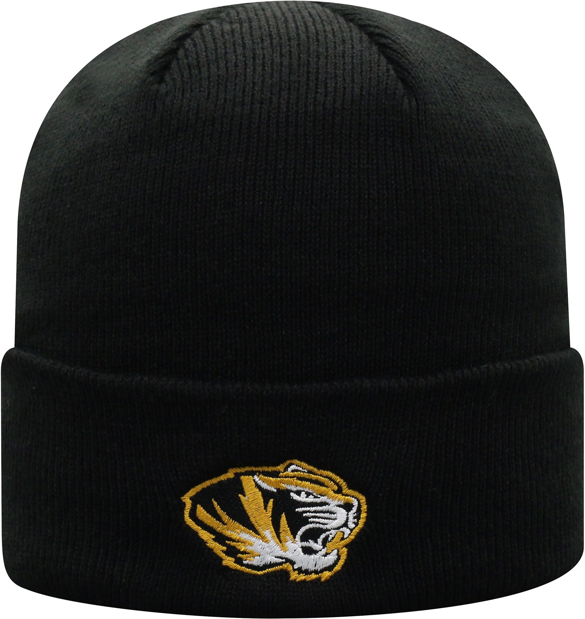 Top of the World Men's Missouri Tigers Cuff Knit Black Beanie product image