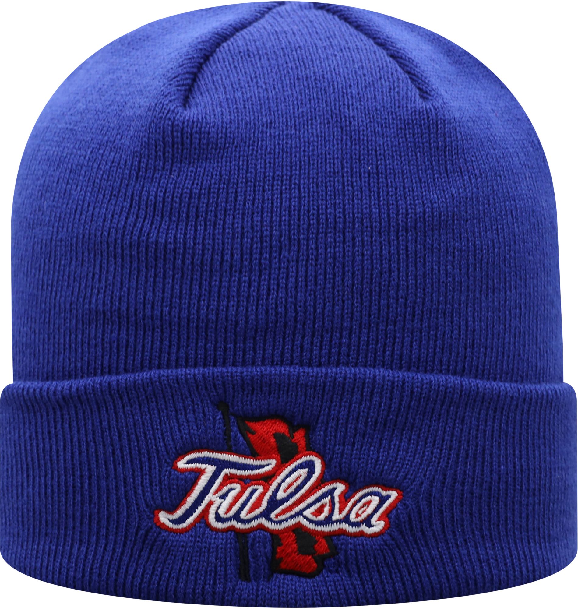Top of the World Men's Tulsa Golden Hurricane Blue Cuff Knit Beanie product image