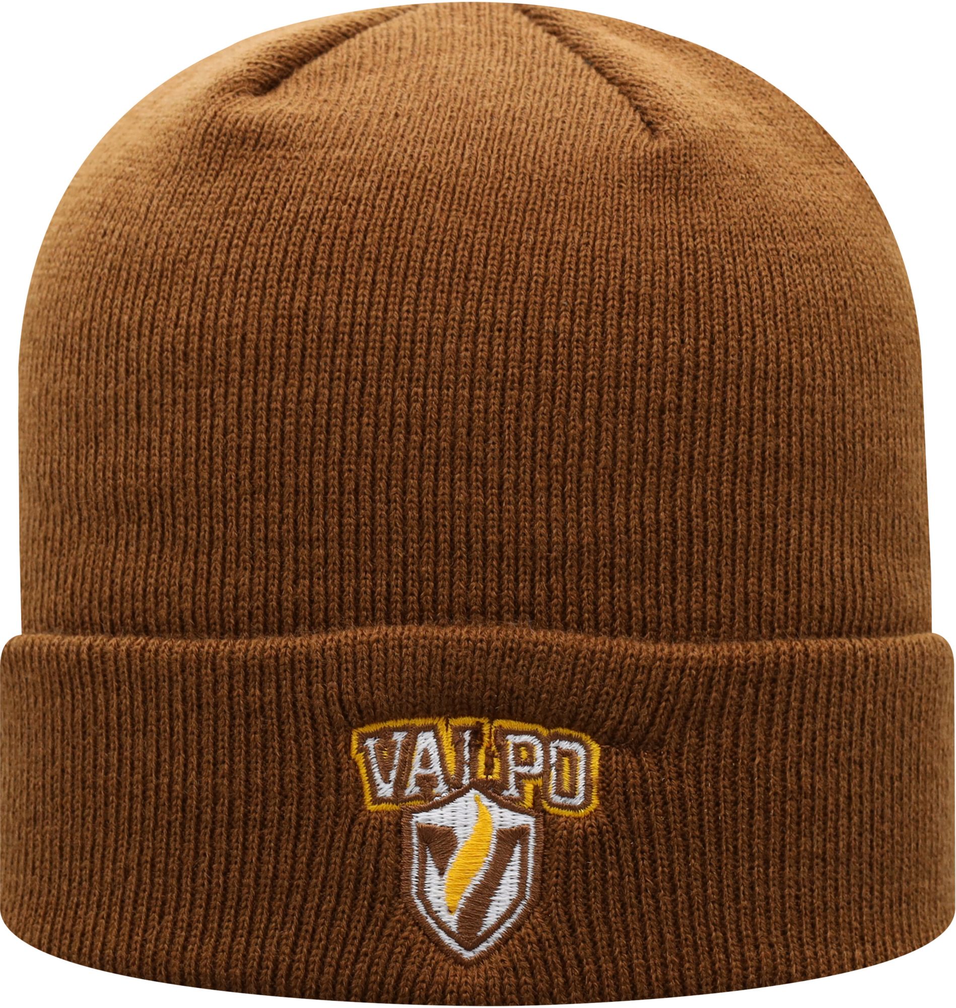 Top of the World Men's Valparaiso Beacons Brown Cuff Knit Beanie product image