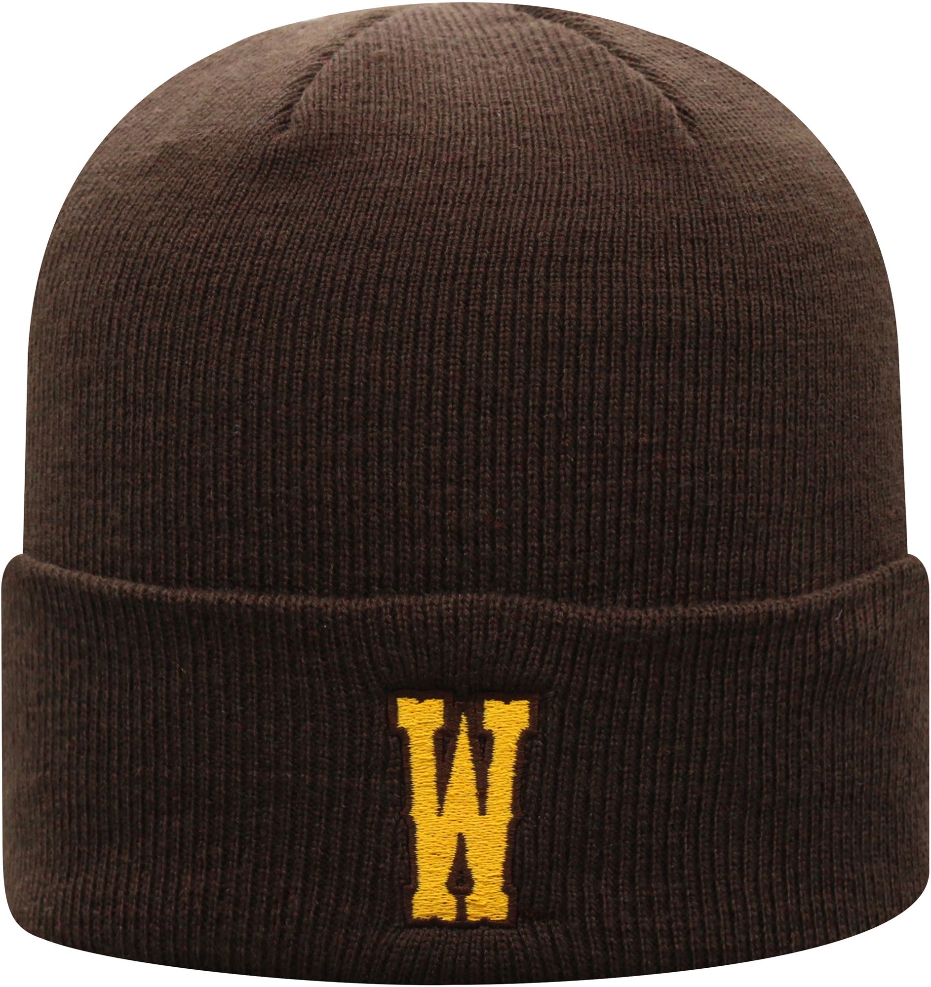 Top of the World Men's Wyoming Cowboys Brown Cuff Knit Beanie product image