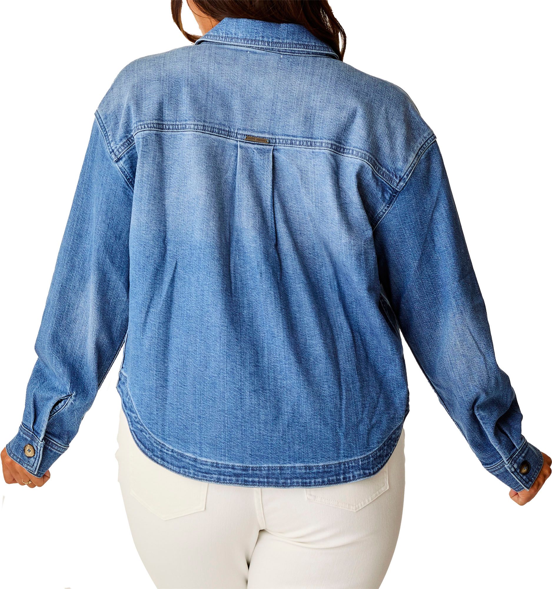 Carve Designs Women's Flora Denim Shacket product image
