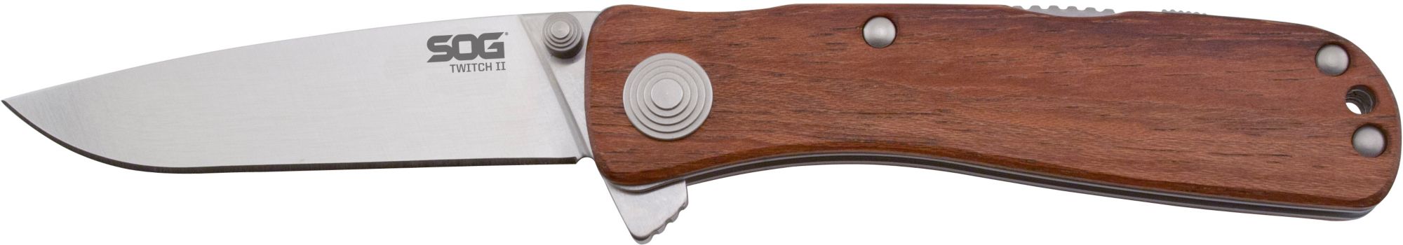 SOG Twitch II Tanto Knife - Wood Handle product image