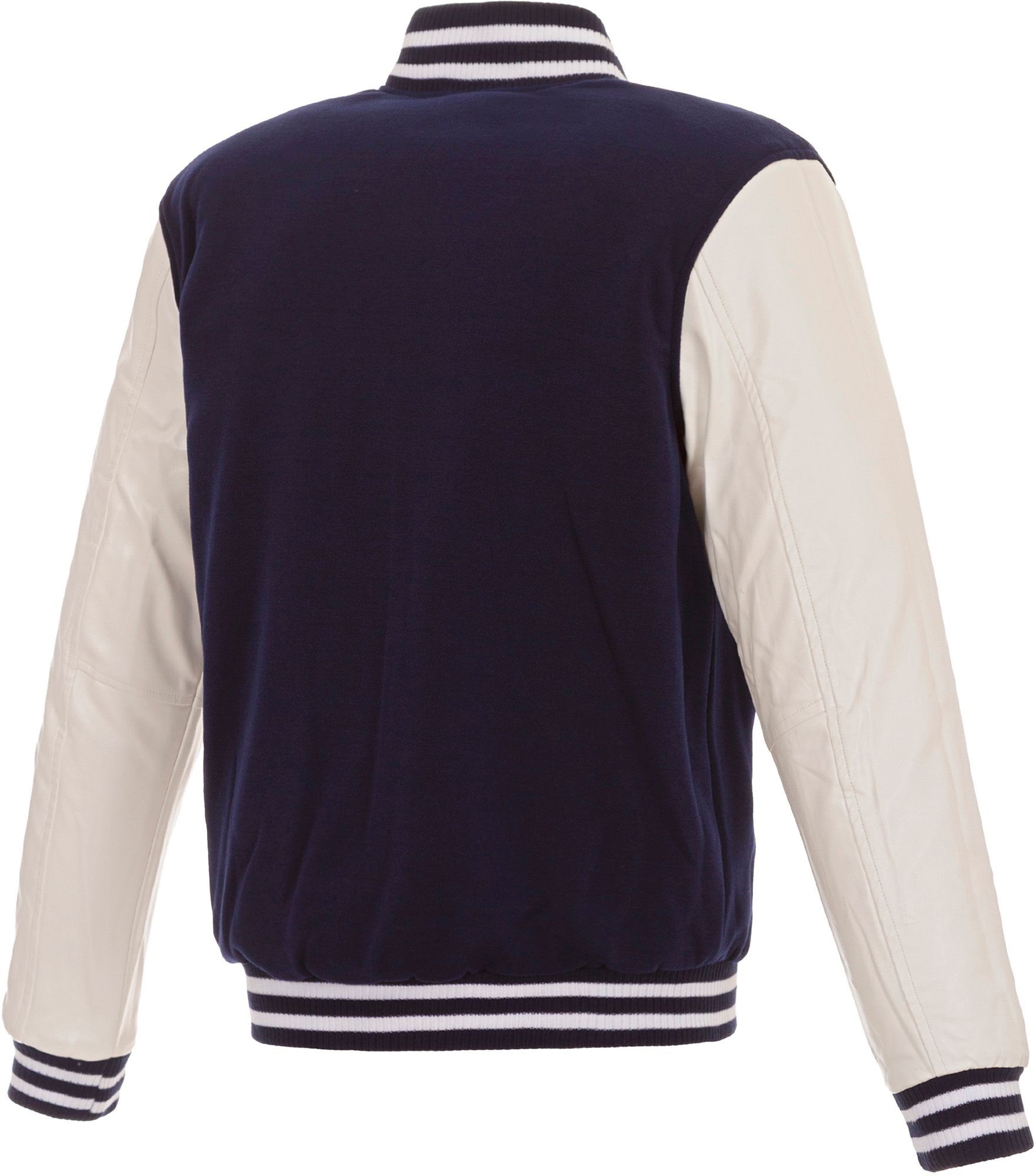 JH Design Men's Minnesota Twins Navy Reversible  Varsity Jacket product image