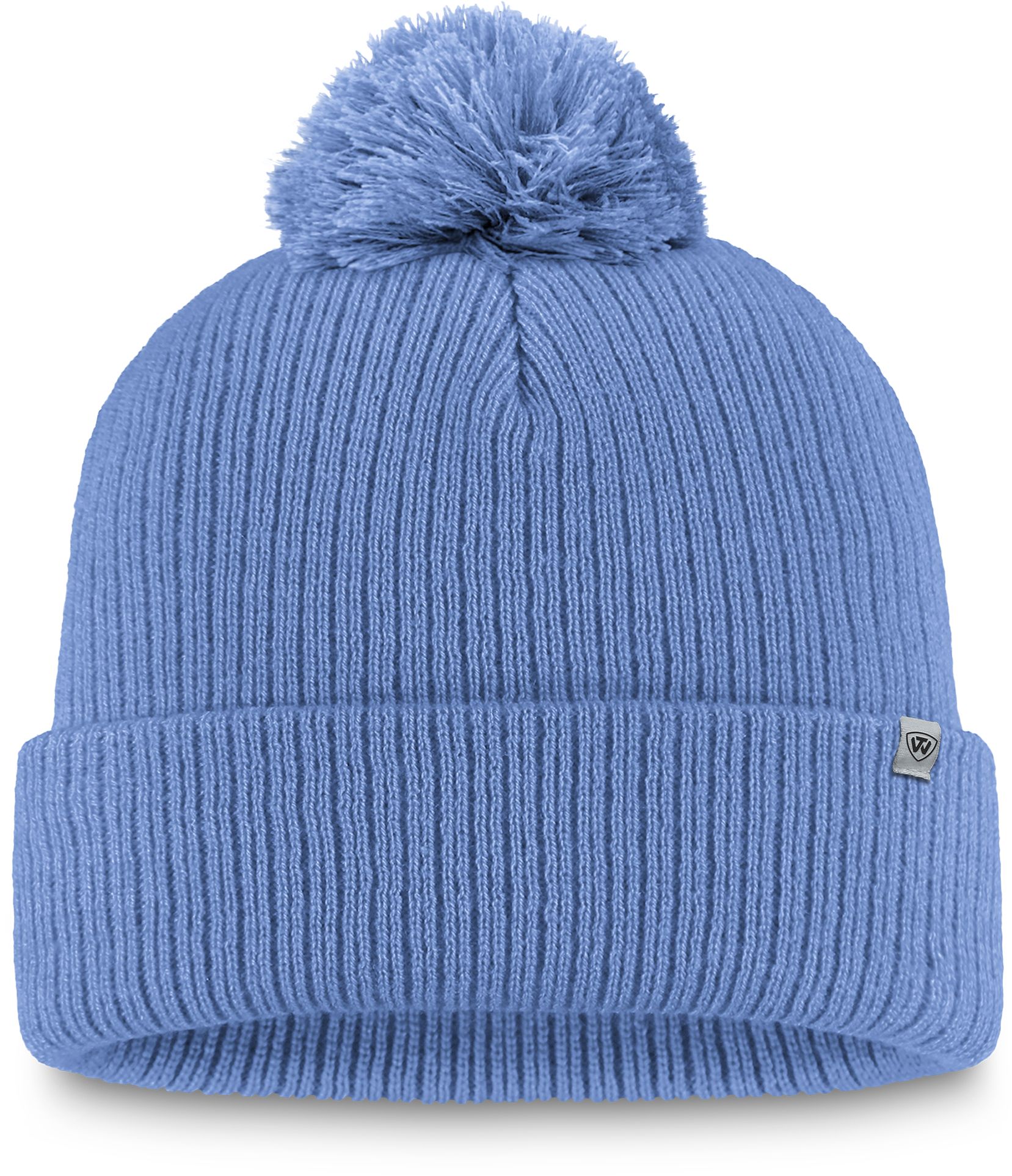 Top of the World Columbia Bluejays Columbia Blue Cuffed Pom Knit Beanie product image