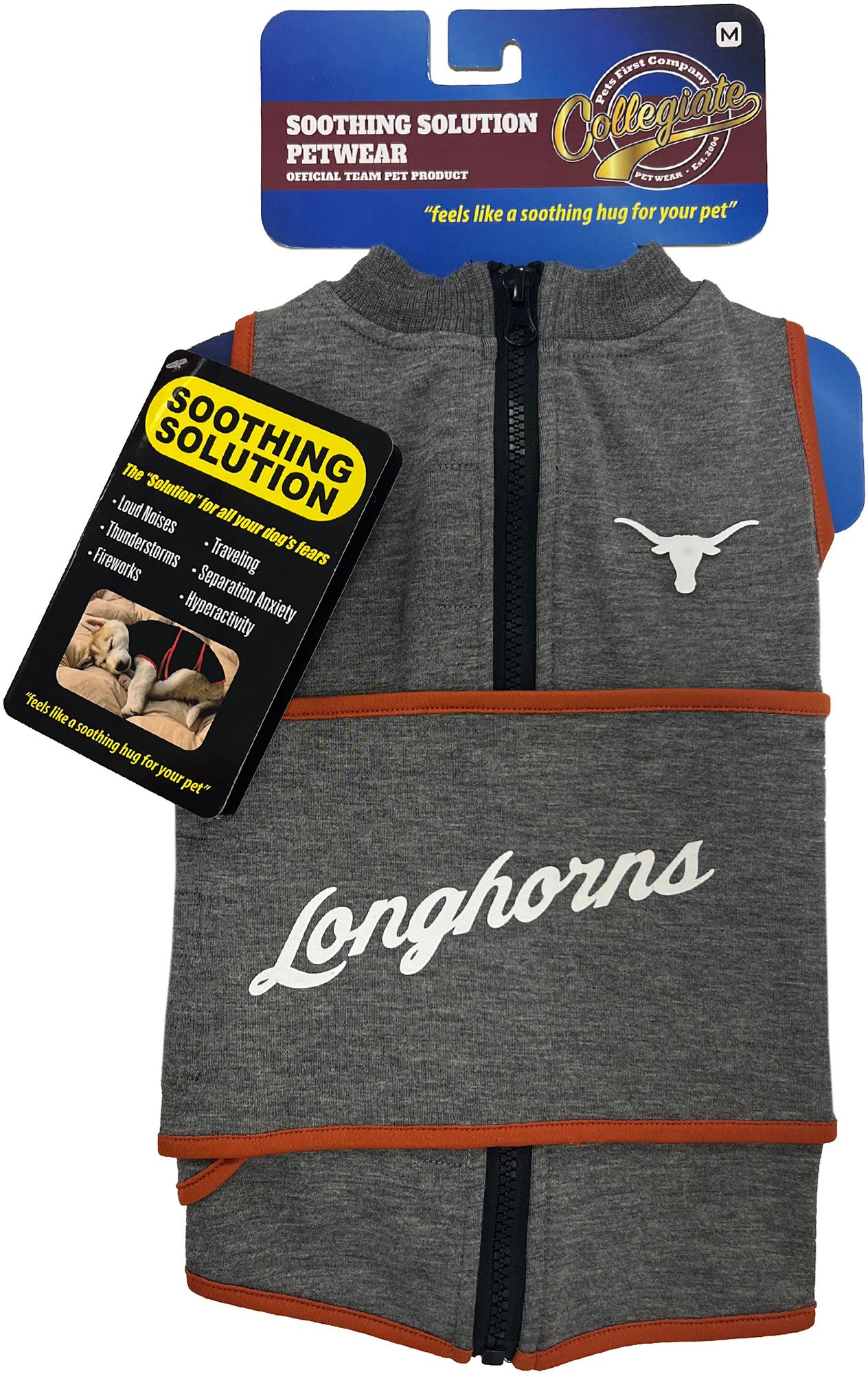 Pets First Texas Longhorns Soothing Solution Vest product image