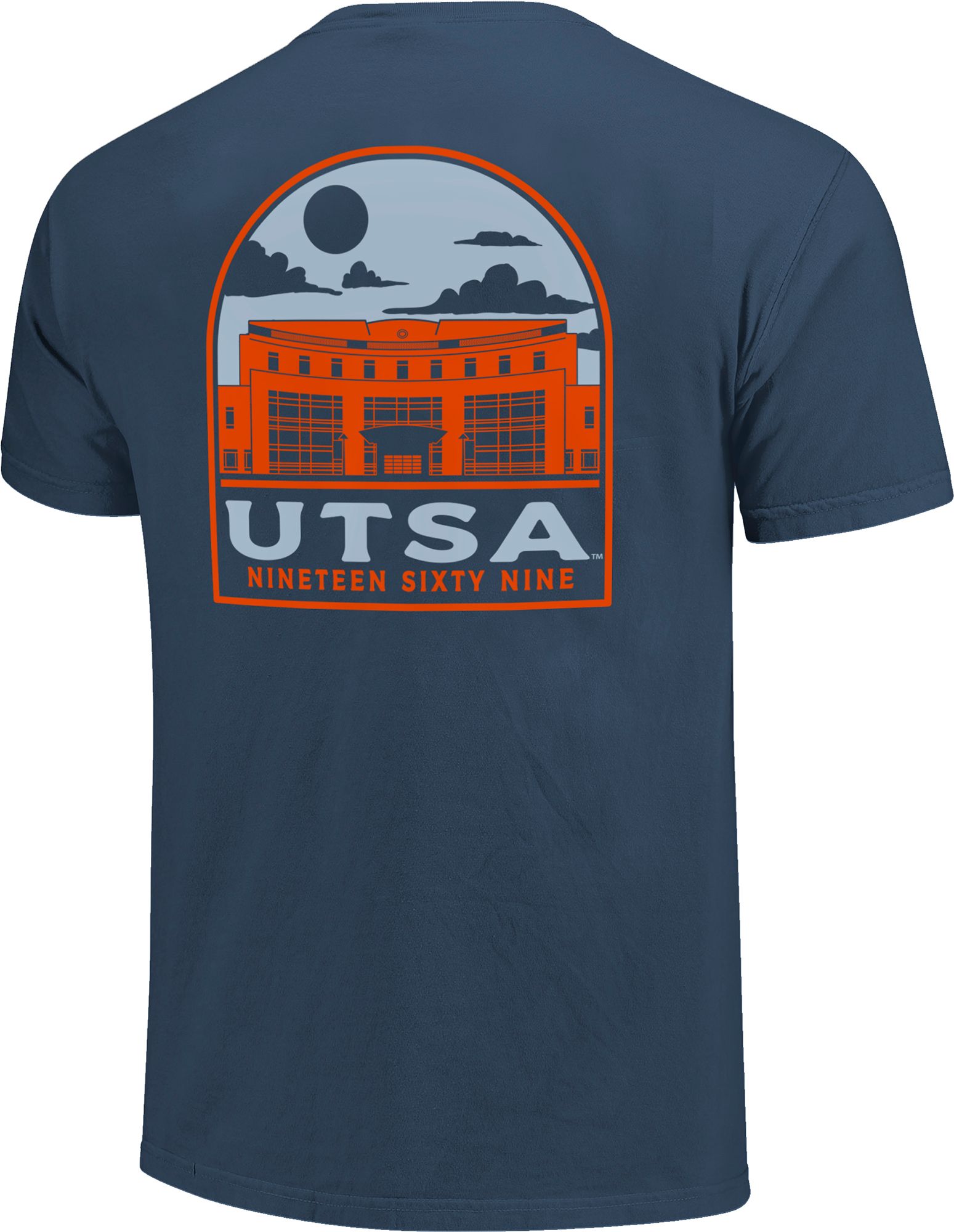 Image One Men's UT San Antonio Roadrunners Navy Campus Arch T-Shirt product image