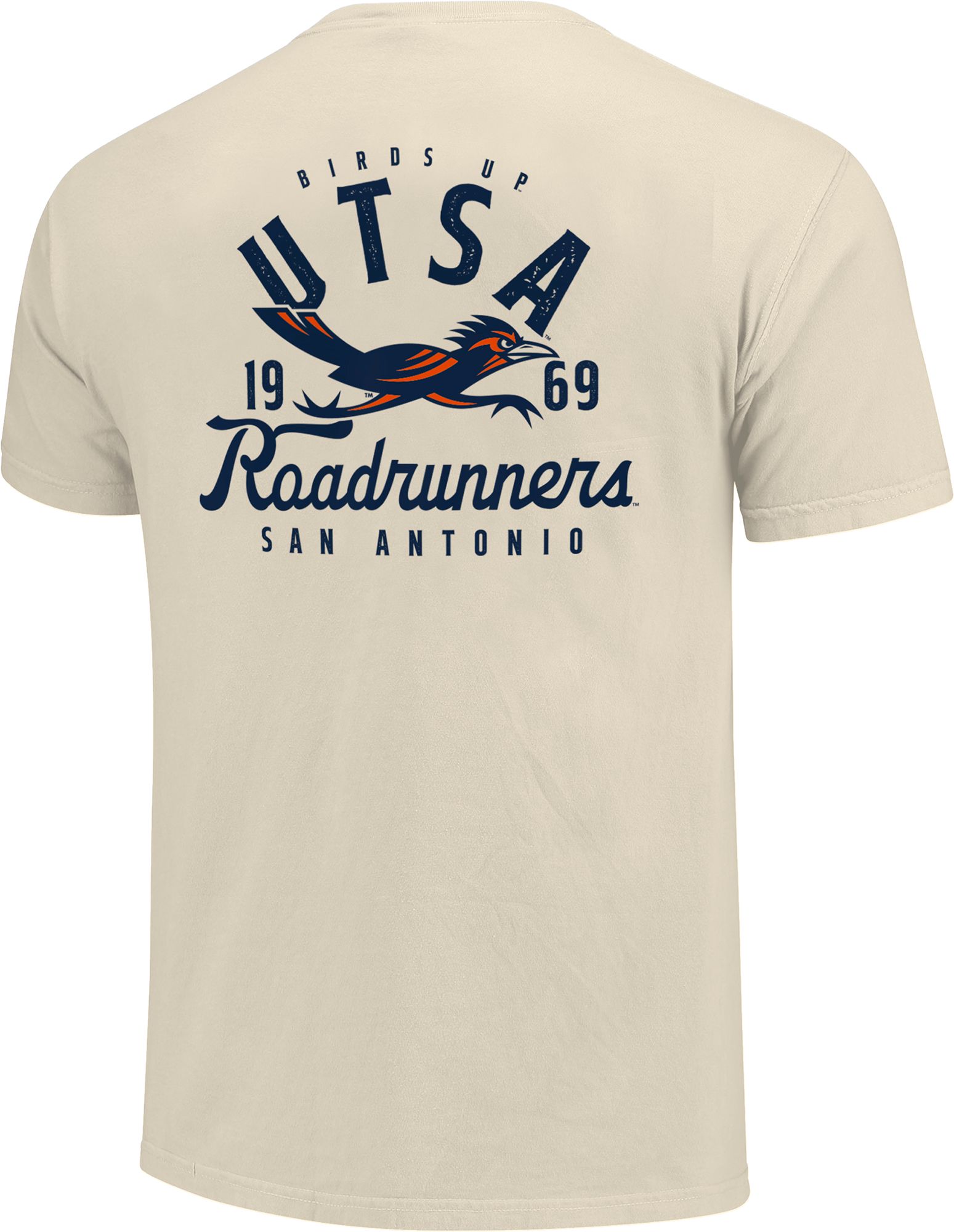 Image One Men's UT San Antonio Roadrunners Ivory Mascot Local T-Shirt product image