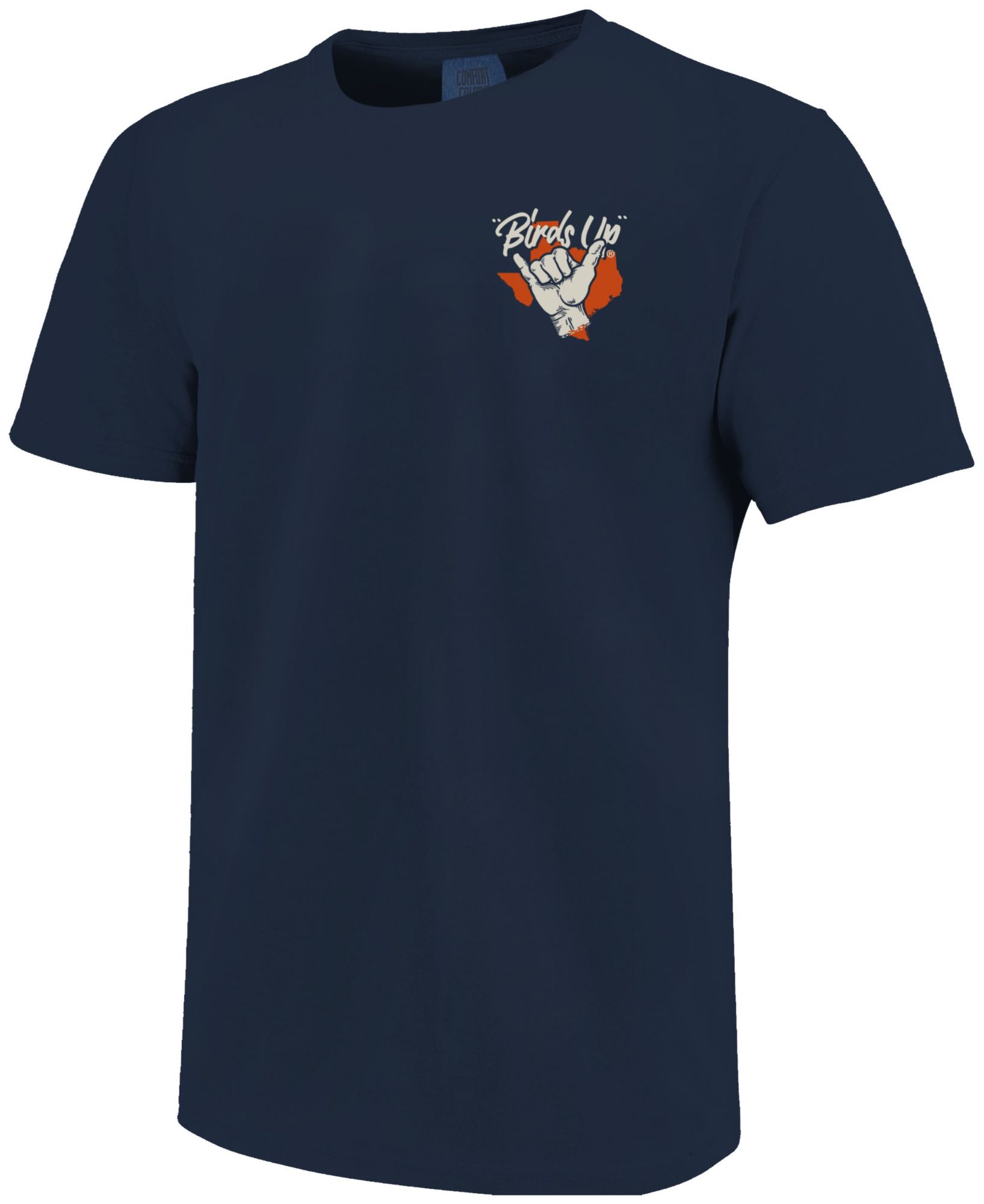 Image One Men's UT San Antonio Roadrunners Navy State Extrude Collage Short Sleeve T-Shirt product image