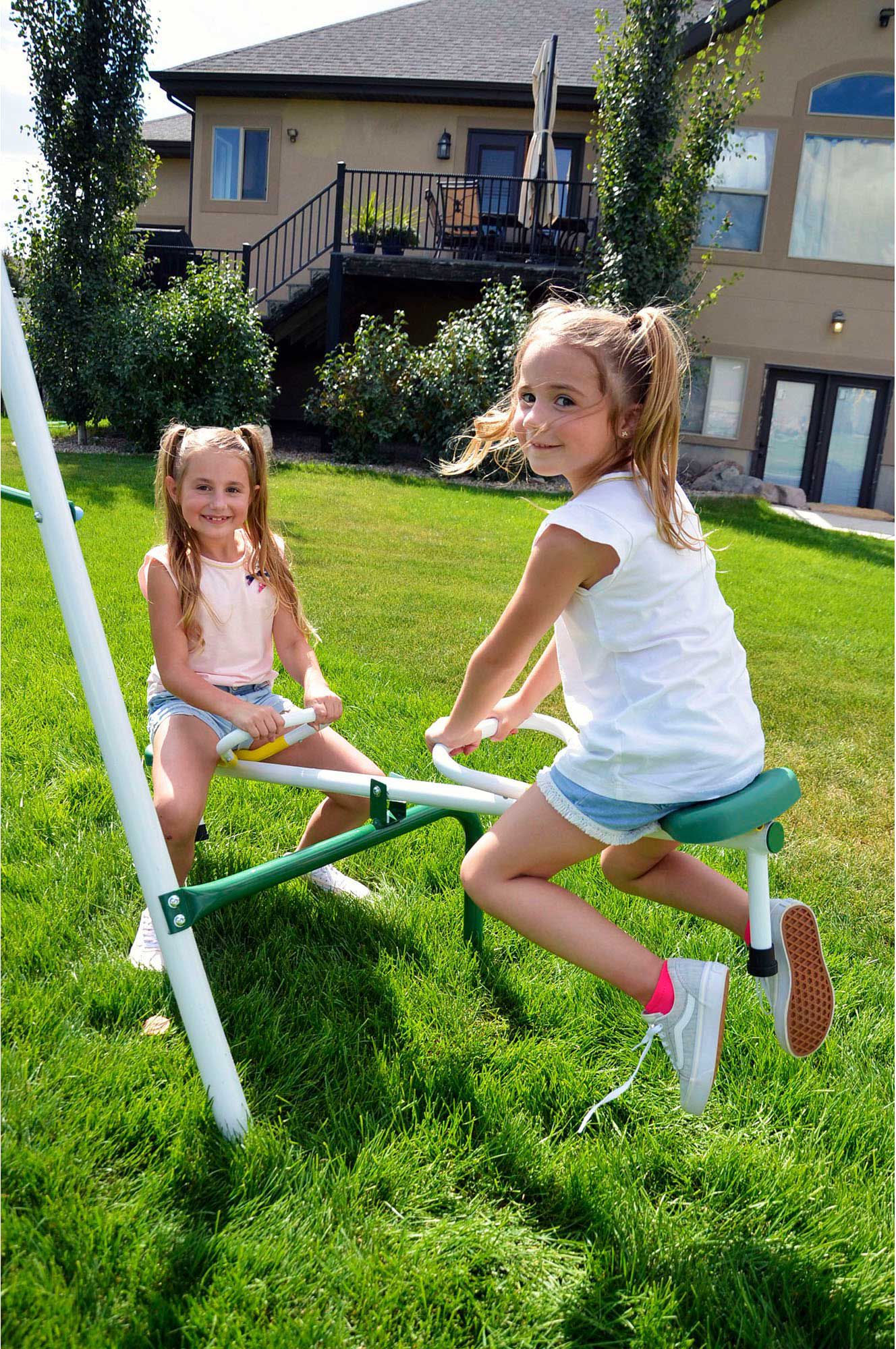 SportsPower Live Oak Metal Swing Set