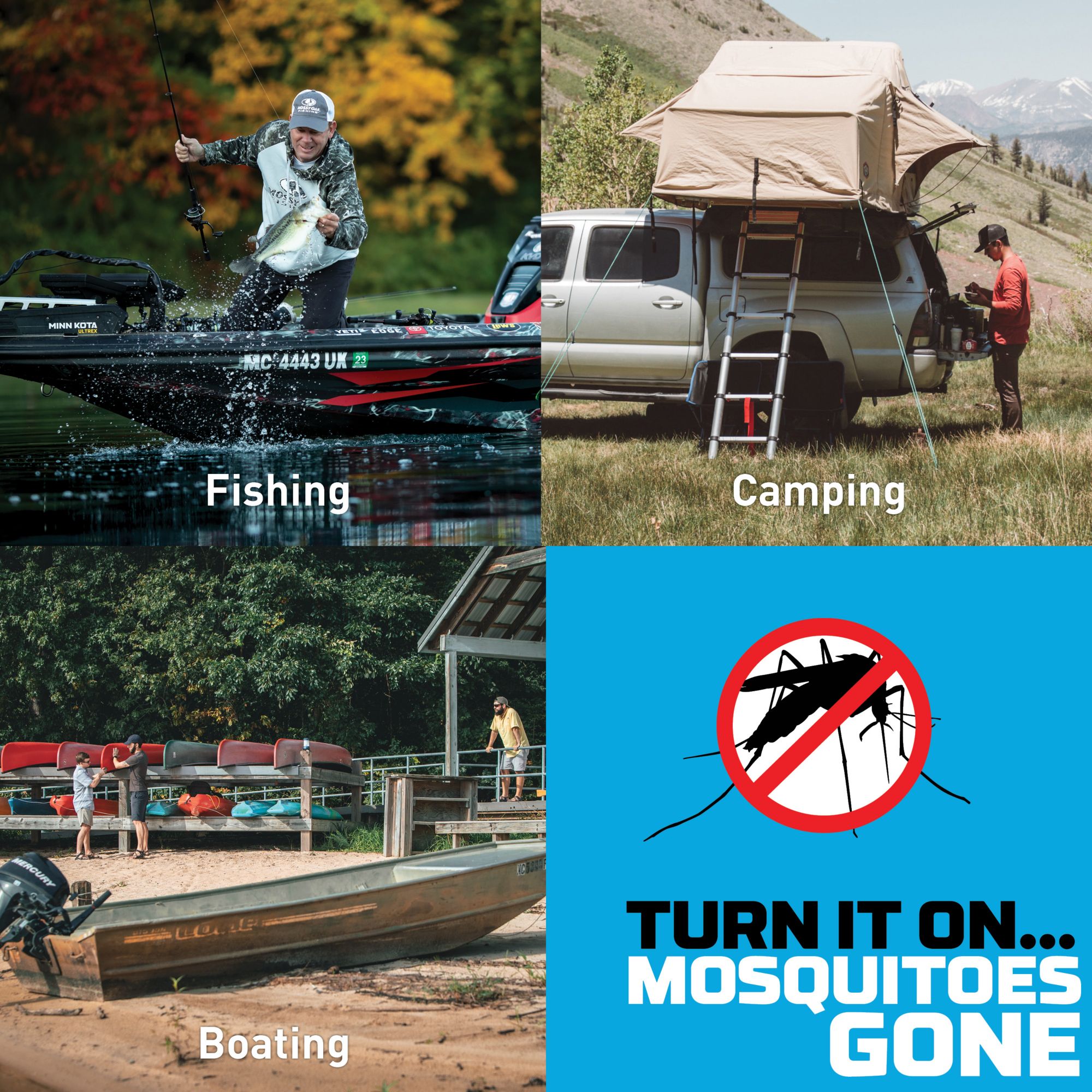 ThermaCELL MR300 Portable Mosquito Repeller Fishing Pack product image
