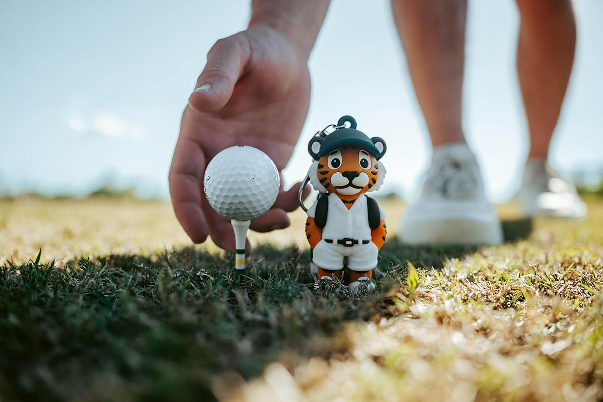 VannyVee Sports Tiger Caddy Golf Tee Holder product image
