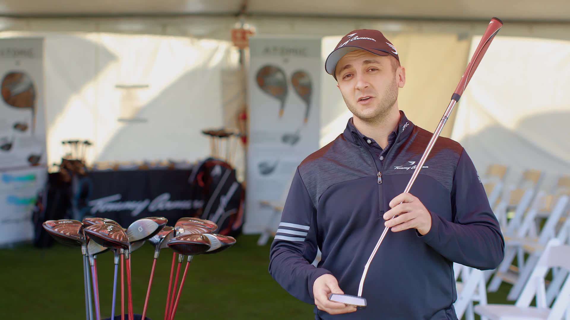 tommy armour men's infusion series aero cb putter