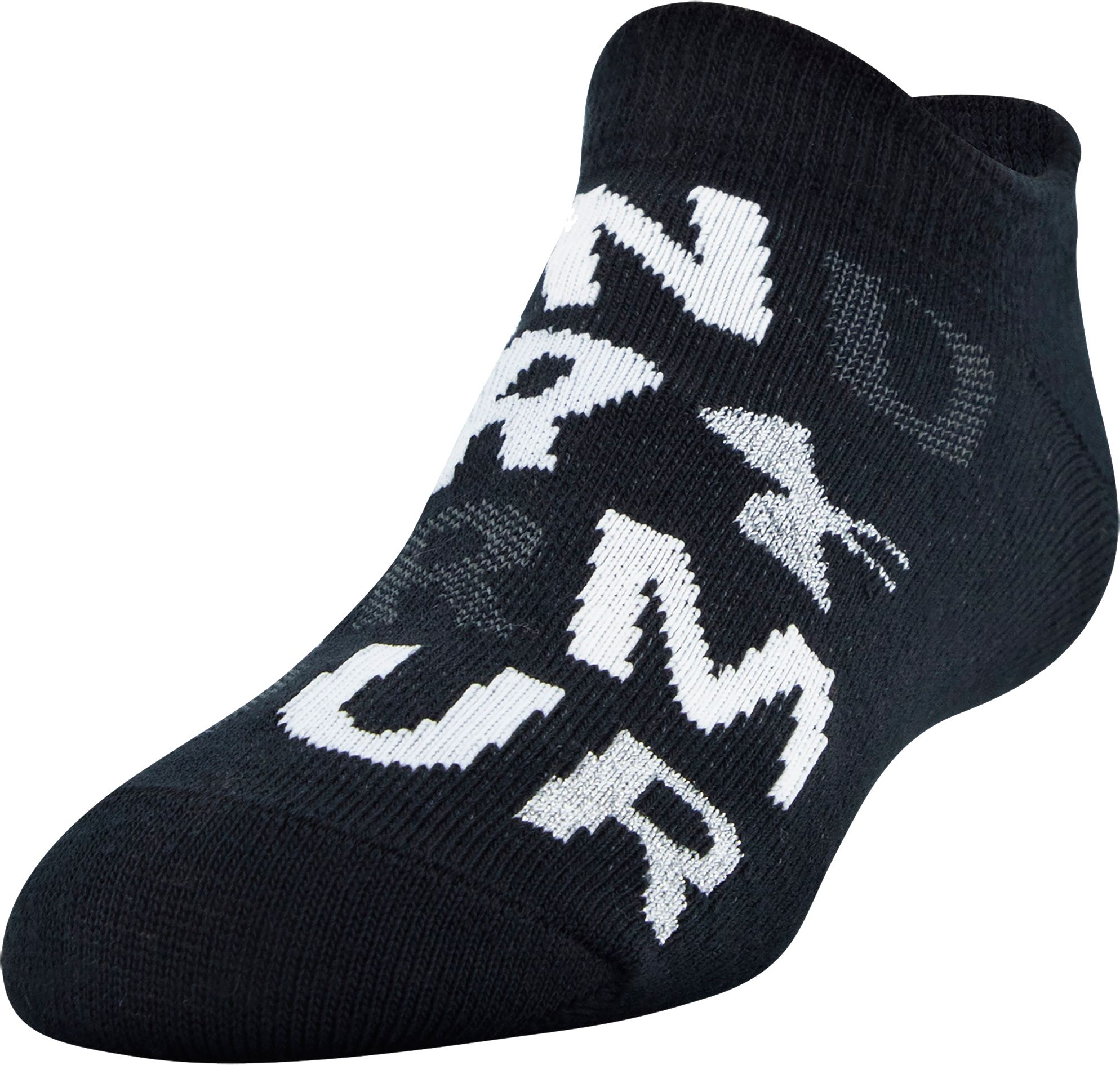 Under Armour Girl's Essential Socks - 6 Pack