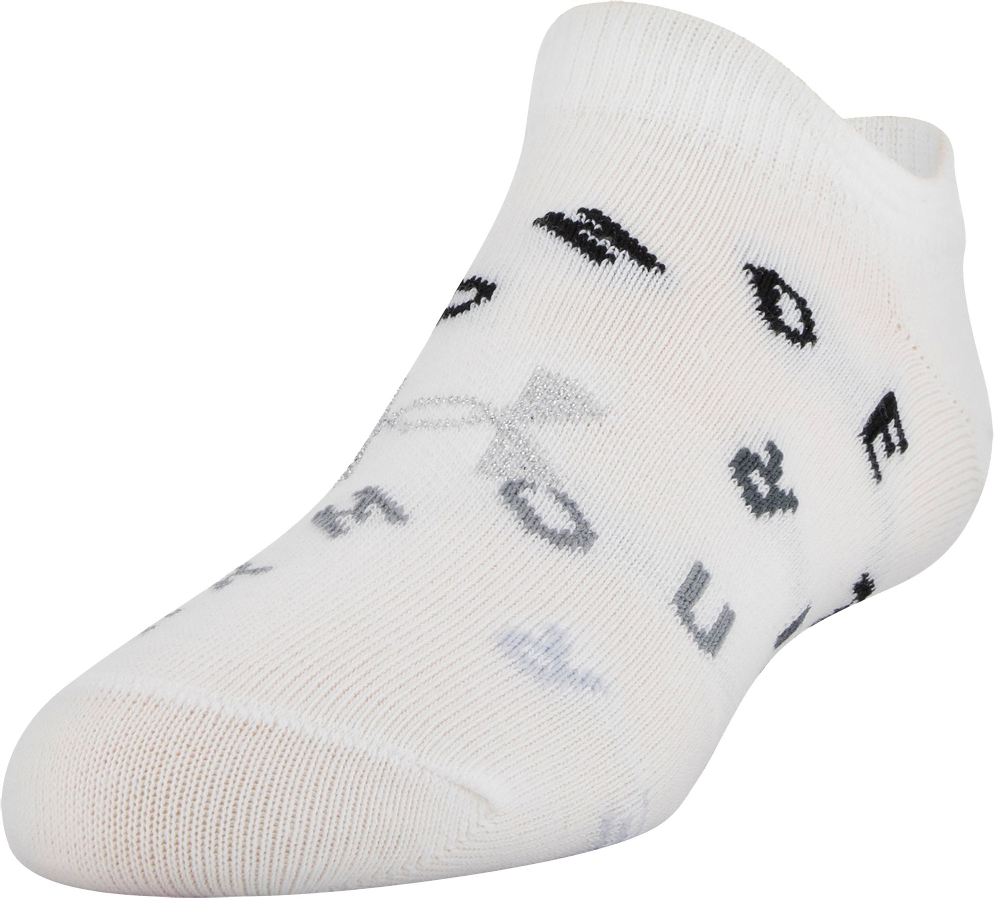 Under Armour Girl's Essential Socks - 6 Pack