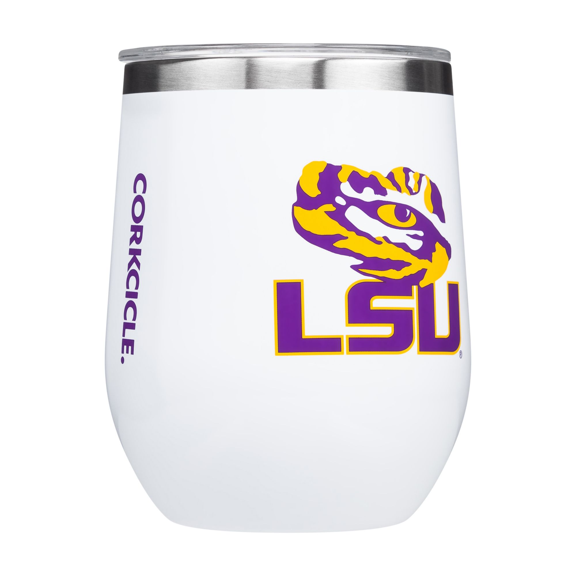 Corkcicle LSU Tigers 12oz. Stemless Glass product image