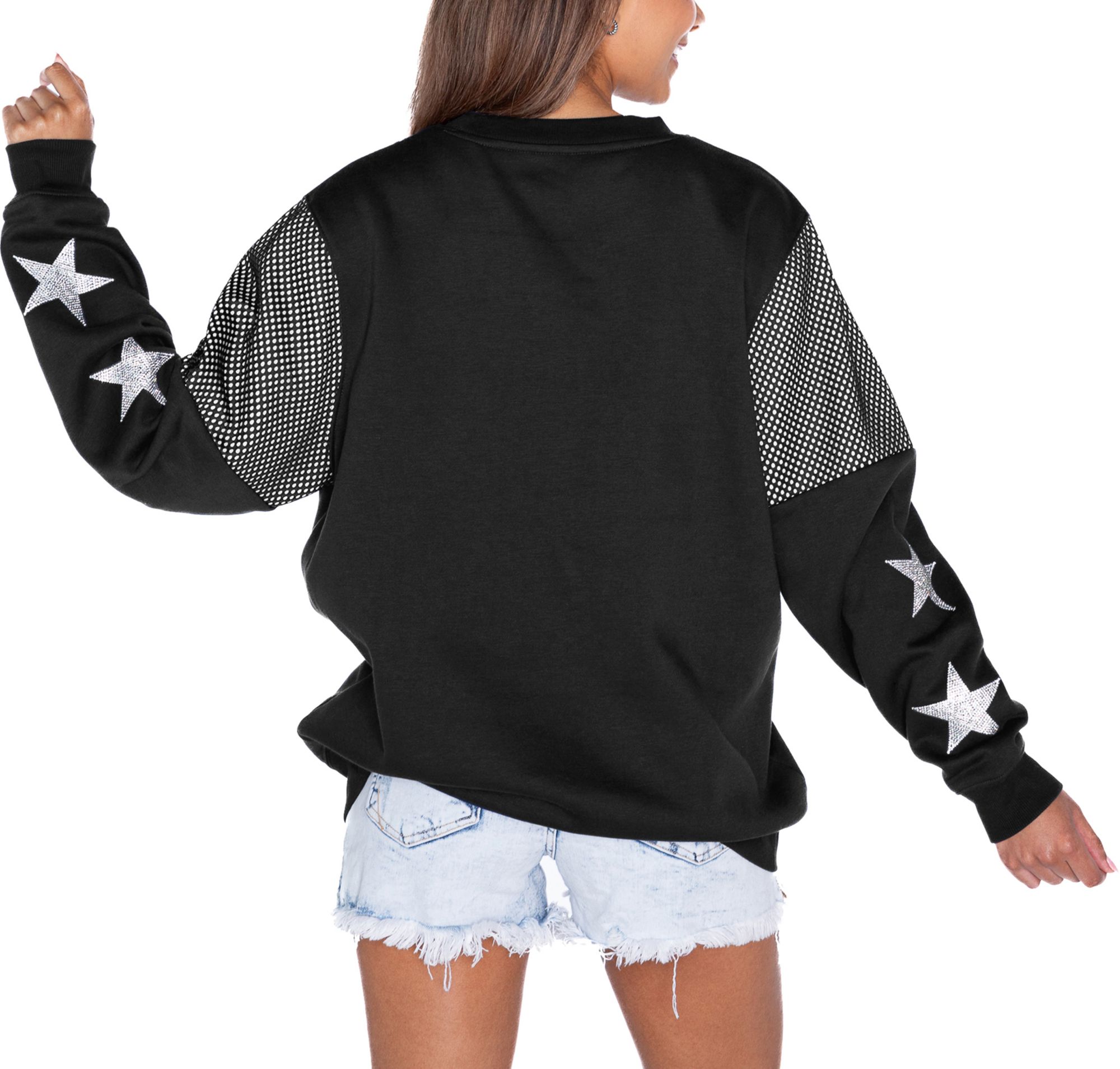 Gameday Couture Georgia Bulldogs Black Shine Crew Pullover Sweatshirt product image