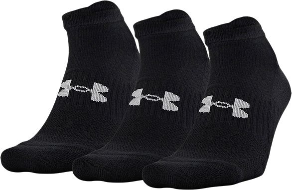 Under Armour Men's Golf Cotton No Show Socks - 6 Pack