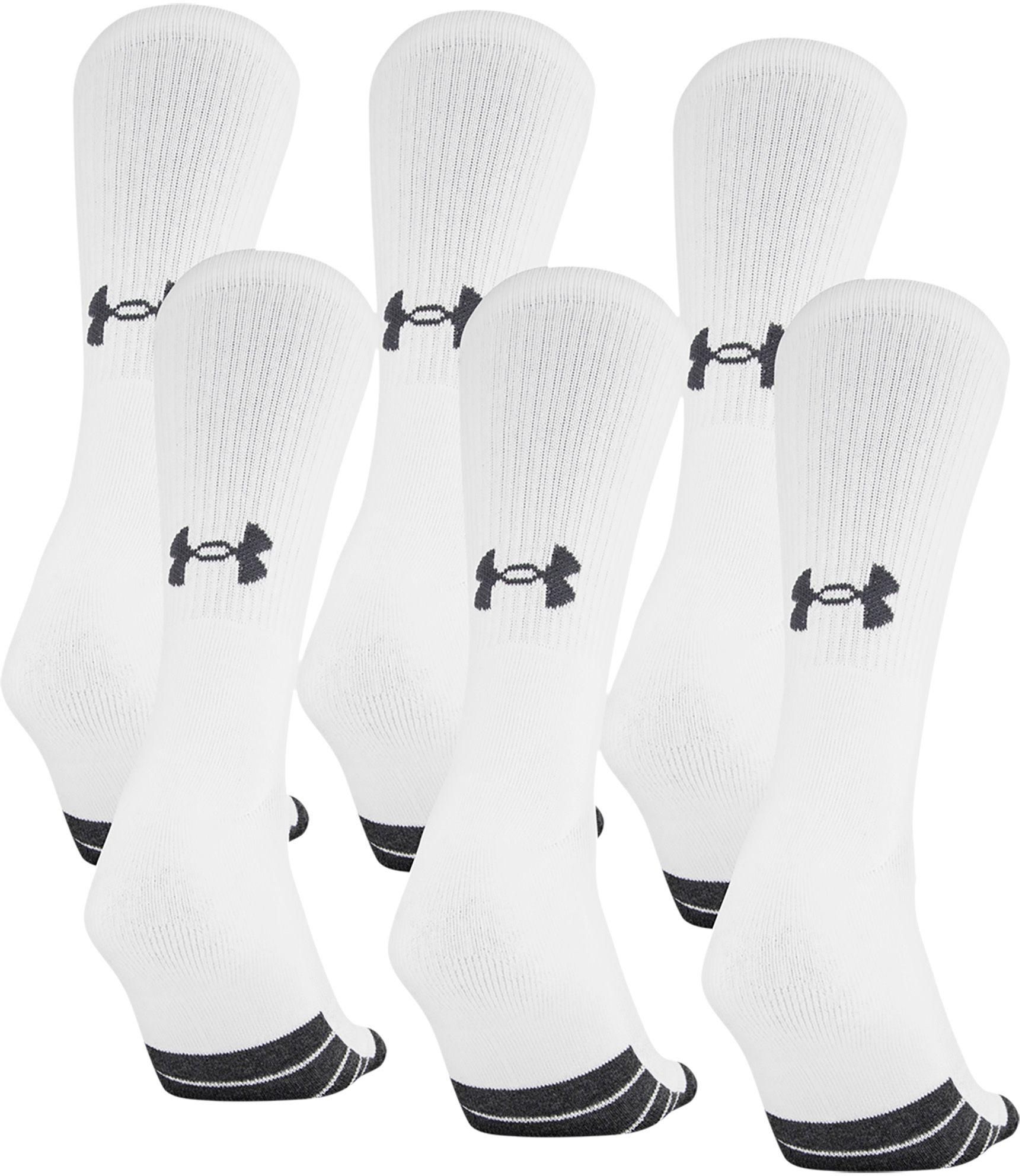 under armour crew socks 6 pack