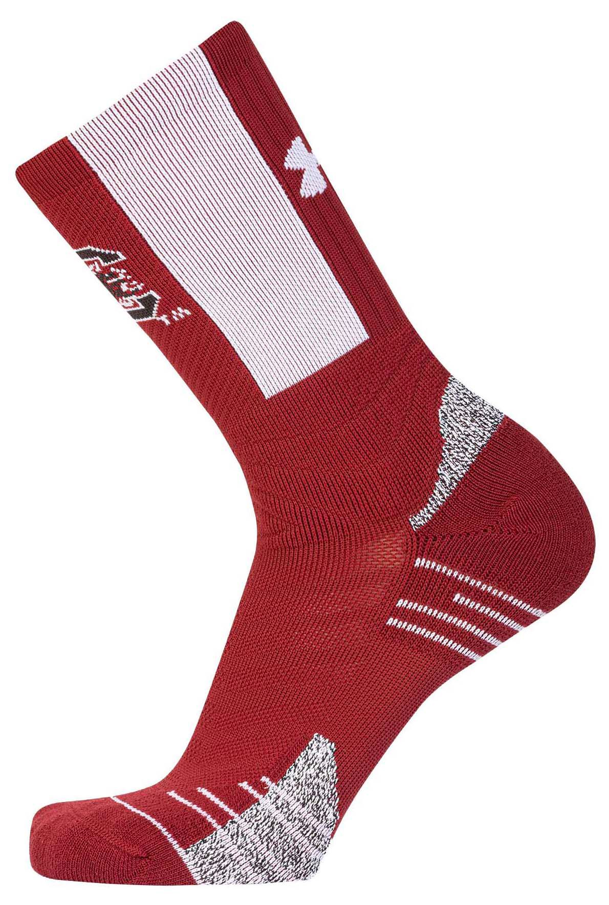 Under Armour Unisex South Carolina Gamecocks Cardinal Playmaker Crew Socks product image