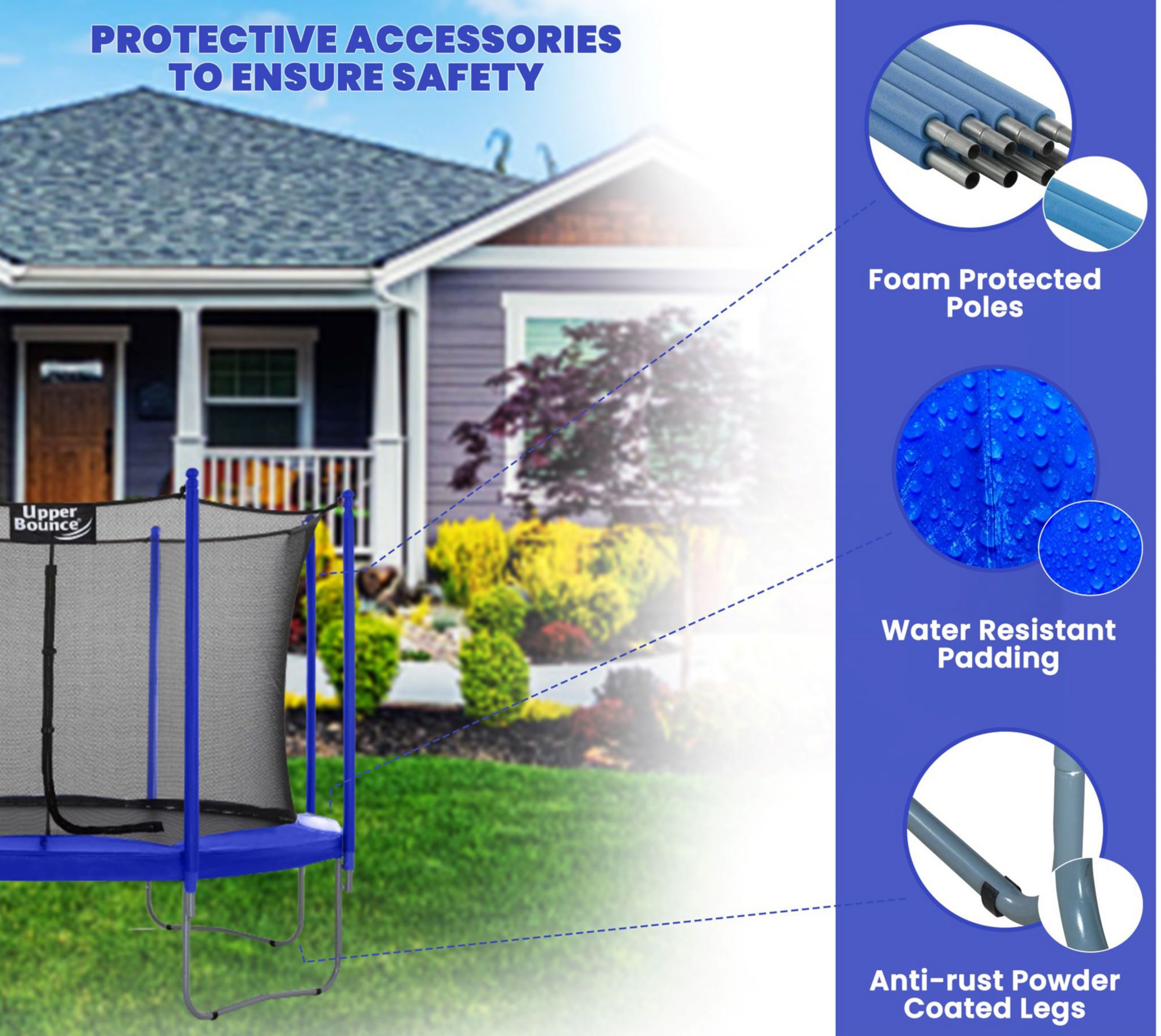 Upper Bounce 14 Foot Round Trampoline Set product image