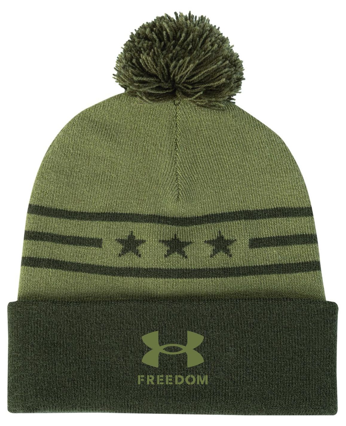 Under Armour Adult South Carolina Gamecocks Thyme Pom Knit Beanie