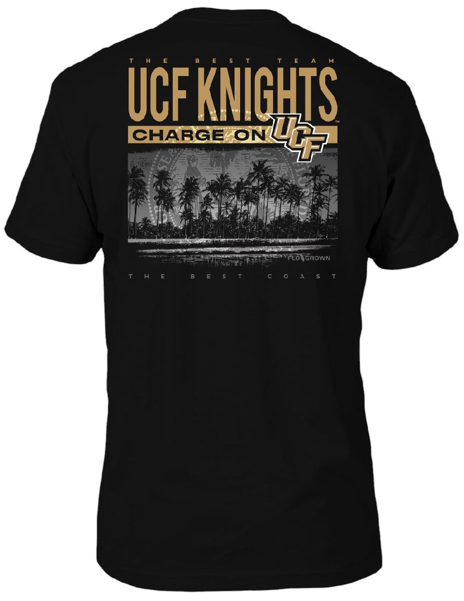 FloGrown Men's UCF Knights Black Best Beach T-Shirt product image