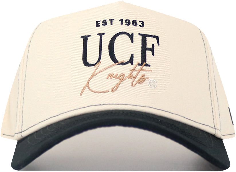 No Rivals Adult UCF Knights Black Vintage Adjustable Snapback Hat product image