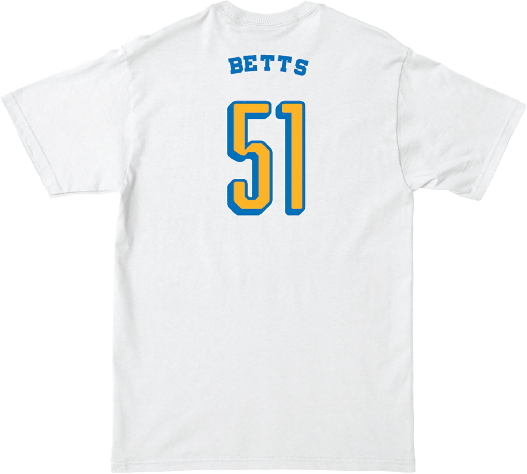 Campus Ink Men's UCLA Bruins Lauren Betts #51 White T-Shirt product image