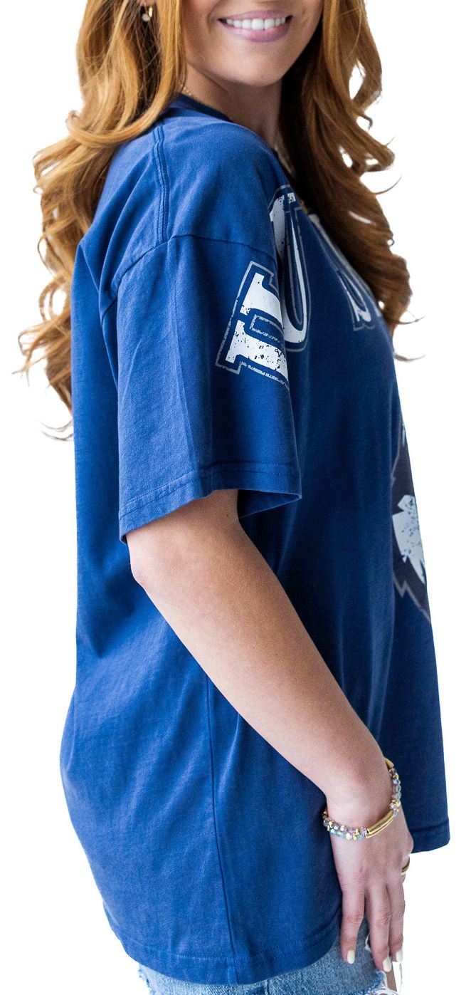 Gameday Social Women's UConn Huskies Navy The Band Short Sleeve T-Shirt product image