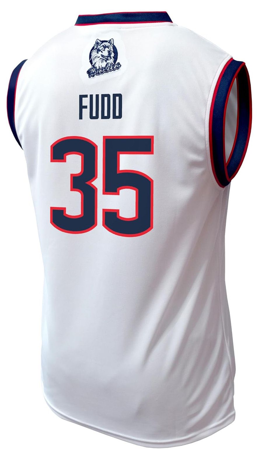 Genuine Collective Women's UConn Huskies Azzi Fudd #35 White Jersey product image