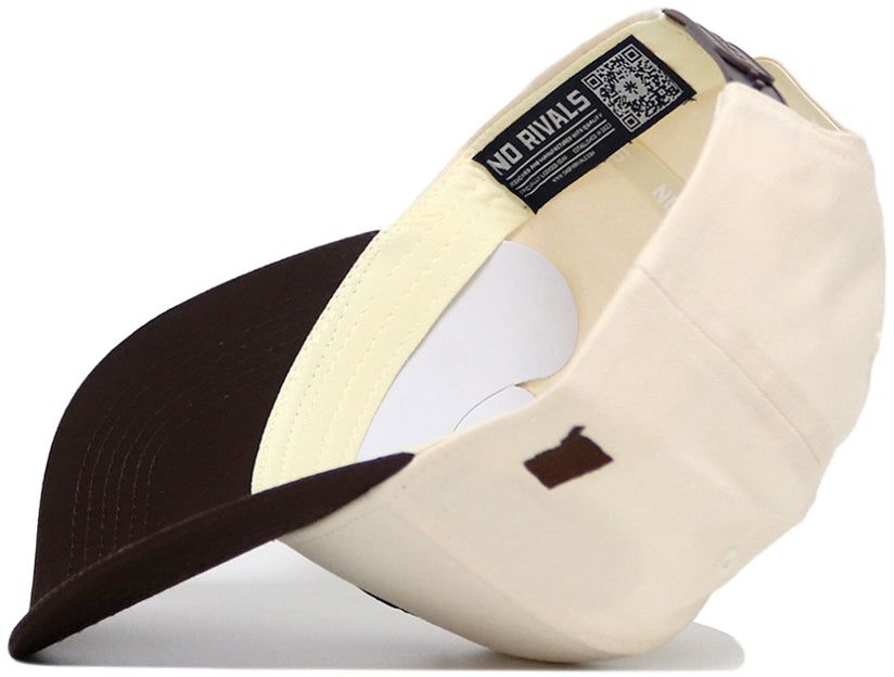 No Rivals Adult UConn Huskies Brown Snapback Adjustable Hat product image