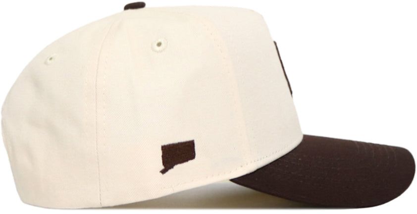 No Rivals Adult UConn Huskies Brown Snapback Adjustable Hat product image