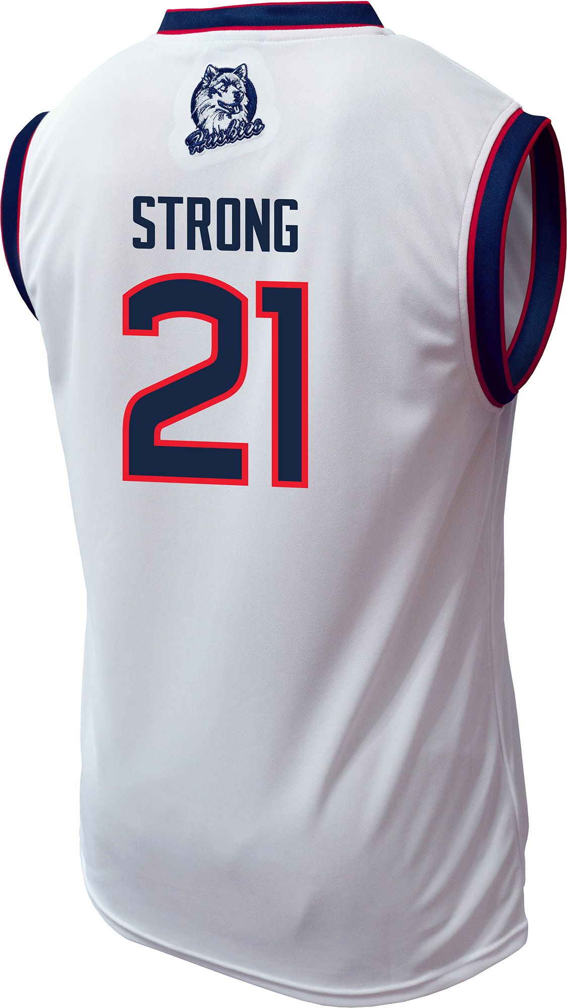Genuine Collective Men's UConn Huskies Sarah Strong #21 White Alternate Jersey product image