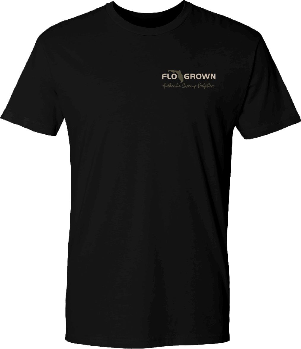 FloGrown Men's Florida Gators Flag Black T-Shirt product image