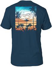 FloGrown Men's Florida Gators Blue Sunset Palm T-Shirt product image